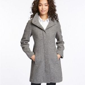 LL BEAN BOILED WOOL JACKET EUC SzS M- 8